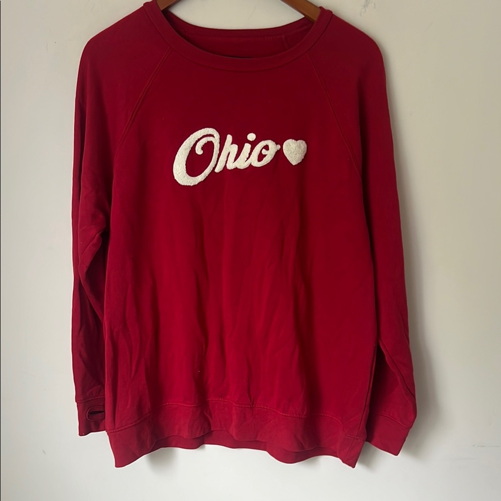 State of Mine Women’s Red Crewneck Sweatshirt Size XL 🕶️